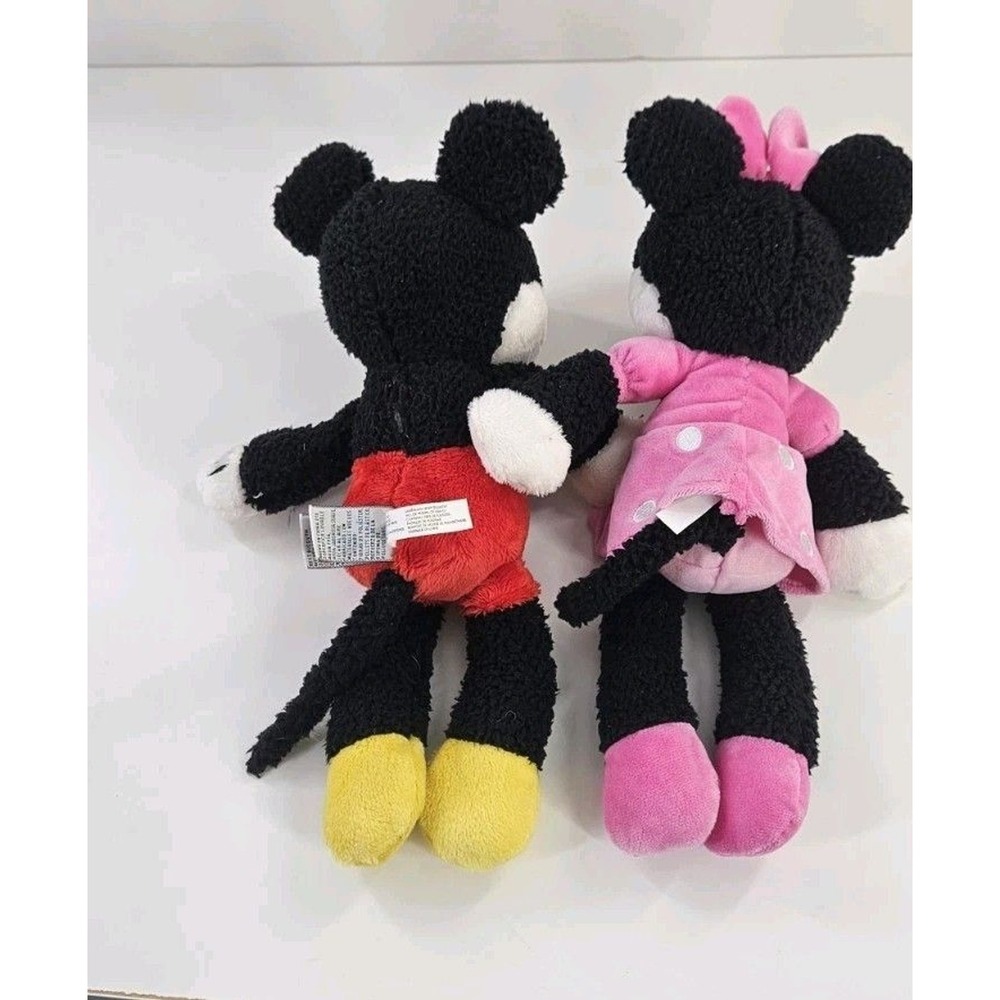 Vtg Lot Mickey & Minnie Mouse 13" Fleece Plush Gotta Get Gund Disney Store *see - Picture 4 of 11